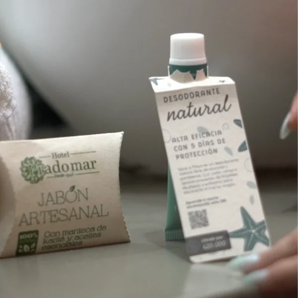 Promoción Eco-Hotel: (24 unidades + 24 etiquetas con precio)